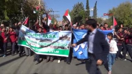 Siverek'te Mescid-İ Aksa Protestosu
