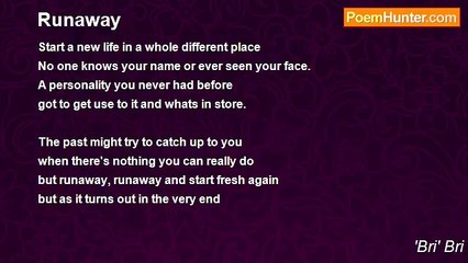 'Bri' Bri - Runaway