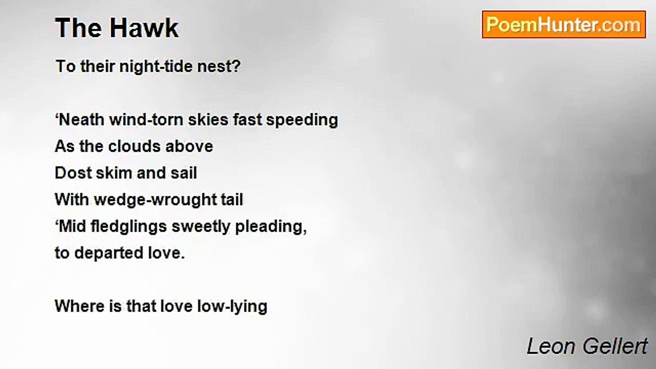 Leon Gellert - The Hawk