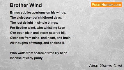 Alice Guerin Crist - Brother Wind