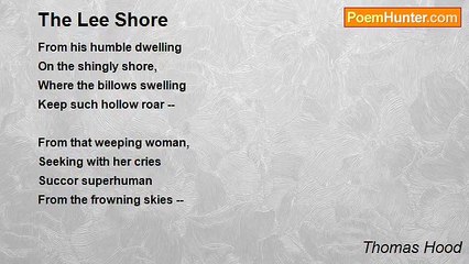 Thomas Hood - The Lee Shore