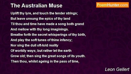 Leon Gellert - The Australian Muse