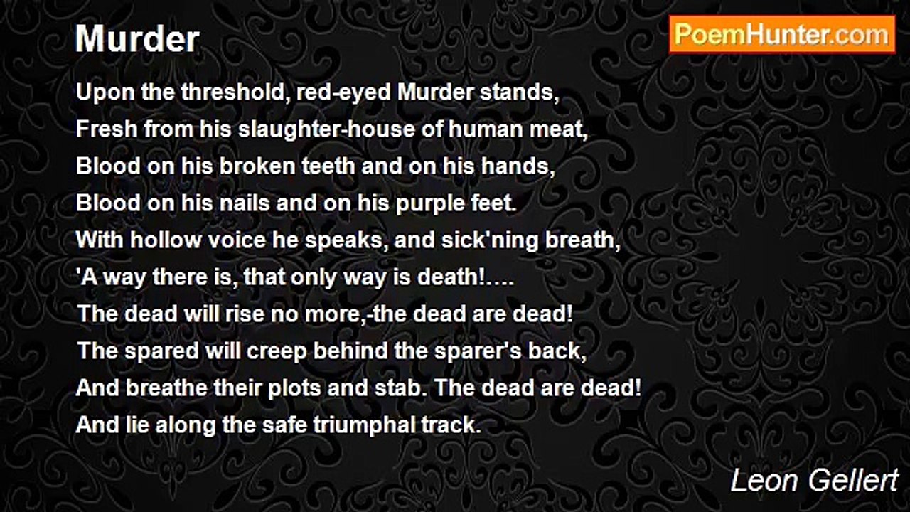 Leon Gellert - Murder