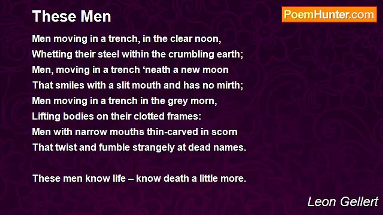 Leon Gellert - These Men