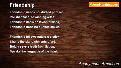 Anonymous Americas - Friendship