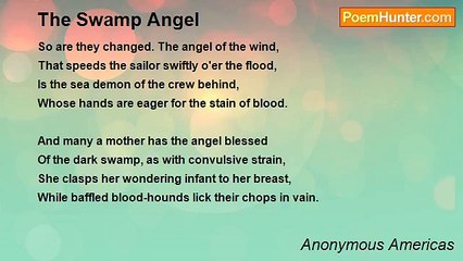 Anonymous Americas - The Swamp Angel