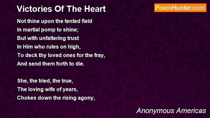 Anonymous Americas - Victories Of The Heart