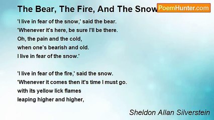 Sheldon Allan Silverstein - The Bear, The Fire, And The Snow