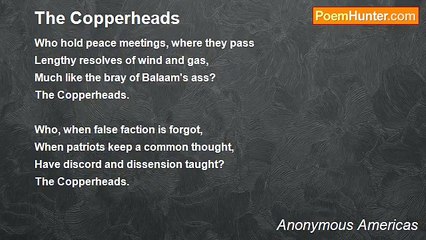 Anonymous Americas - The Copperheads
