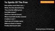Anonymous Americas - Ye Spirits Of The Free