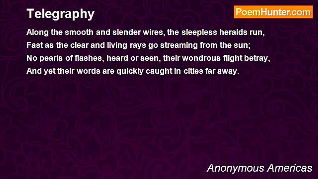Anonymous Americas - Telegraphy