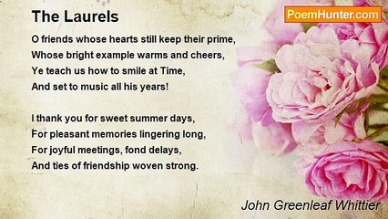 John Greenleaf Whittier - The Laurels