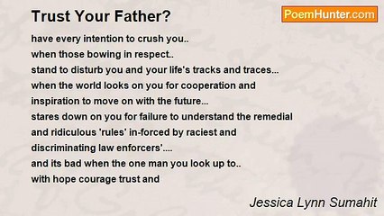 Jessica Lynn Sumahit - Trust Your Father?