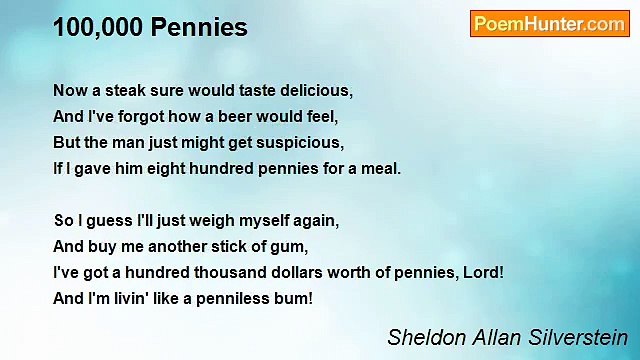 Sheldon Allan Silverstein - 100,000 Pennies