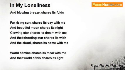 Kranthi Pothineni - In My Loneliness