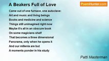 Patti Masterman - A Beakers Full of Love