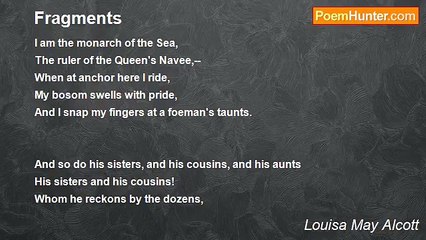 Louisa May Alcott - Fragments