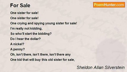 Sheldon Allan Silverstein - For Sale