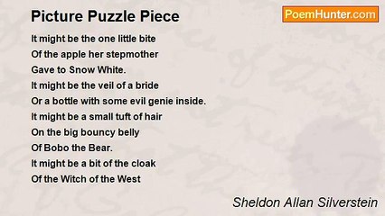 Sheldon Allan Silverstein - Picture Puzzle Piece