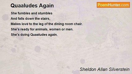 Sheldon Allan Silverstein - Quaaludes Again