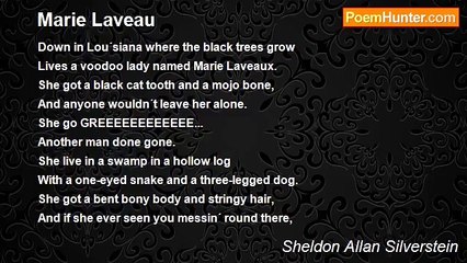 Sheldon Allan Silverstein - Marie Laveau