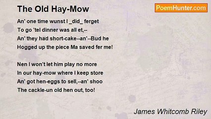 James Whitcomb Riley - The Old Hay-Mow