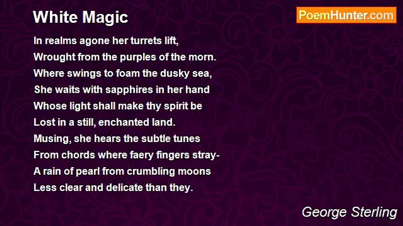 George Sterling - White Magic