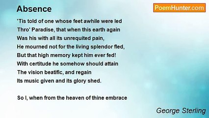 George Sterling - Absence