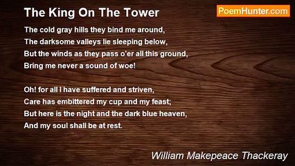 William Makepeace Thackeray - The King On The Tower