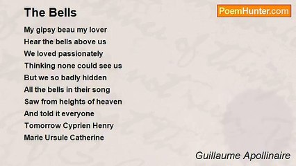 Guillaume Apollinaire - The Bells