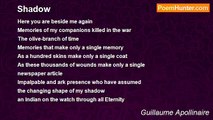 Guillaume Apollinaire - Shadow