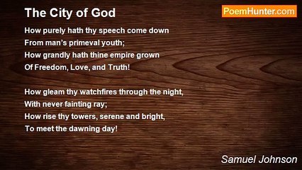 Samuel Johnson - The City of God