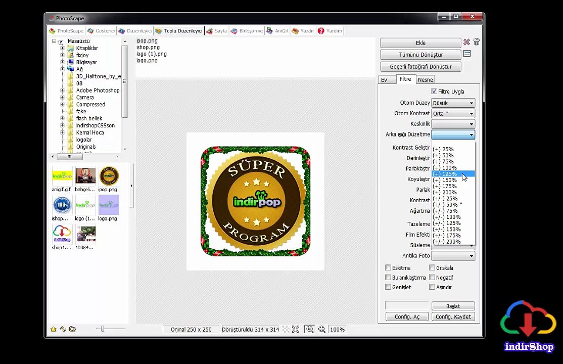 Toplu Resim Düzenleme ve Birleştirme
