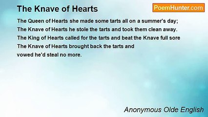 Anonymous Olde English - The Knave of Hearts