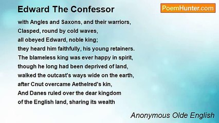 Anonymous Olde English - Edward The Confessor