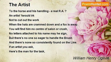 William Henry Ogilvie - The Artist