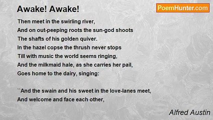 Alfred Austin - Awake! Awake!