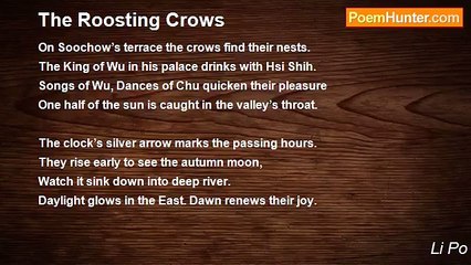 Li Po - The Roosting Crows