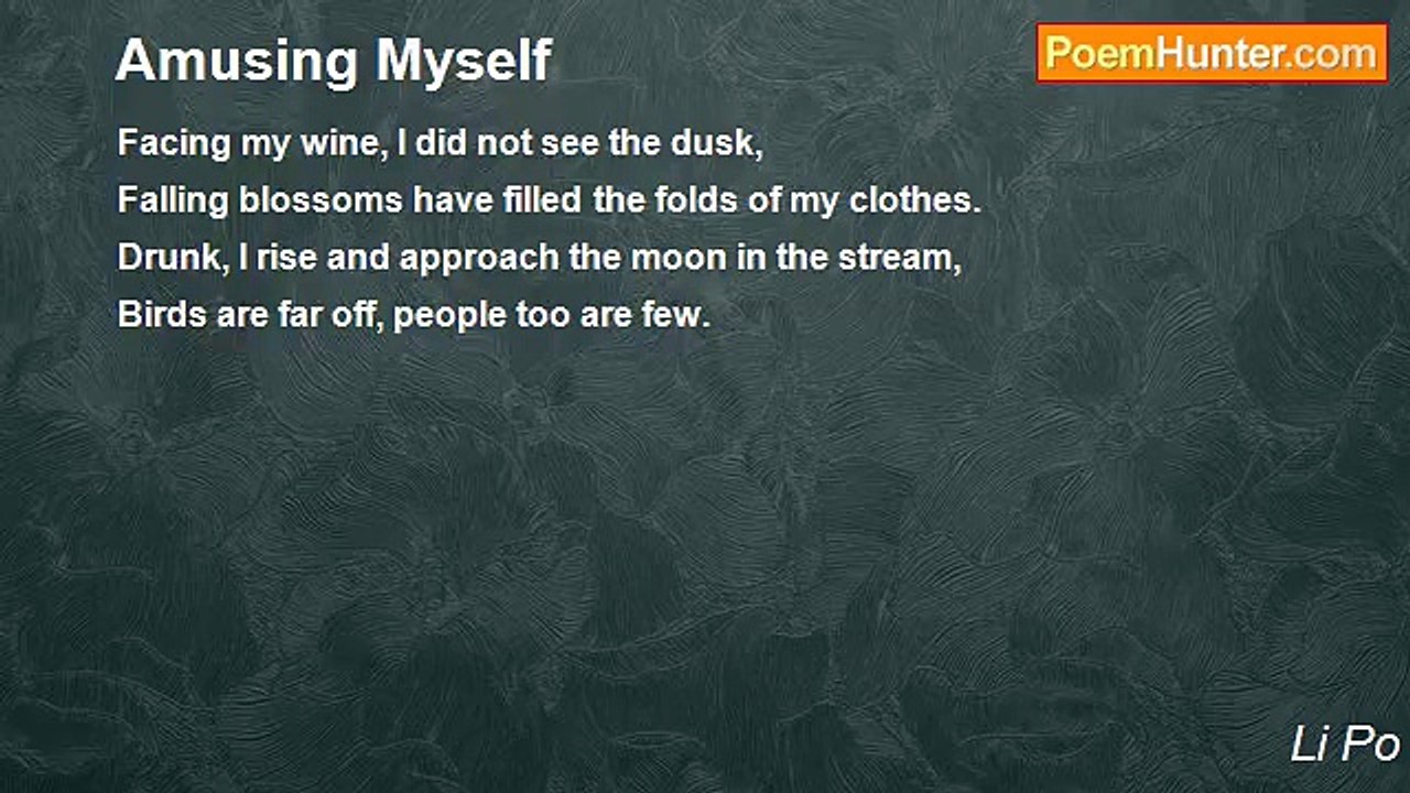 Li Po - Amusing Myself