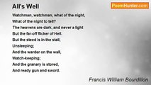 Francis William Bourdillon - All's Well