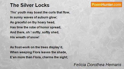 Felicia Dorothea Hemans - The Silver Locks