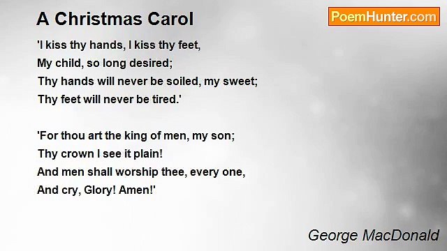 George MacDonald - A Christmas Carol