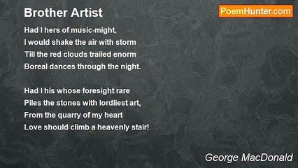 George MacDonald - Brother Artist