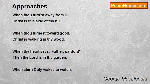 George MacDonald - Approaches
