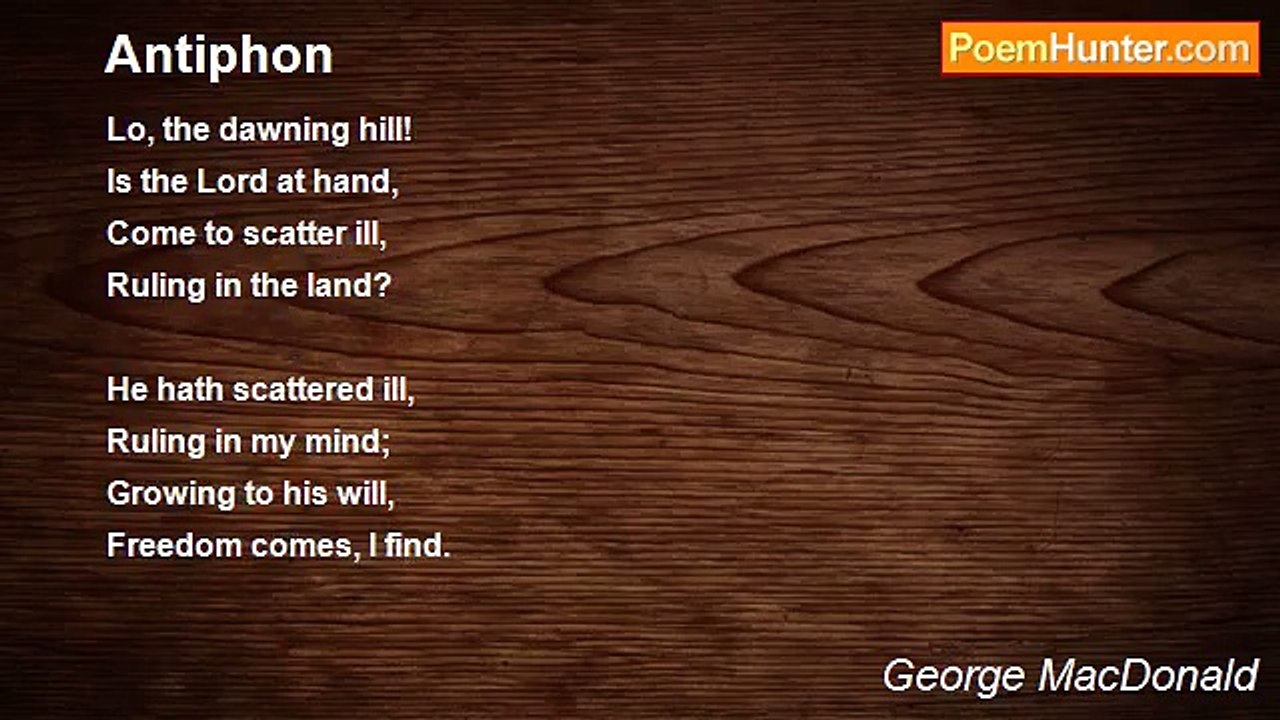 George MacDonald - Antiphon
