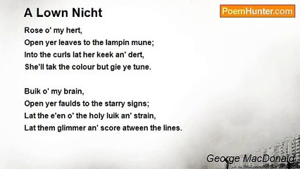 George MacDonald - A Lown Nicht