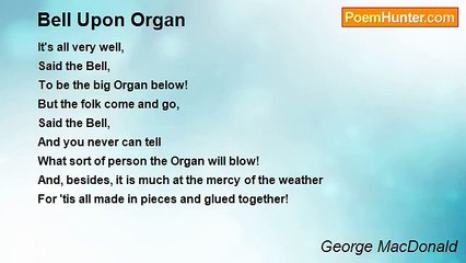 George MacDonald - Bell Upon Organ