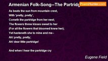 Eugene Field - Armenian Folk-Song--The Partridge