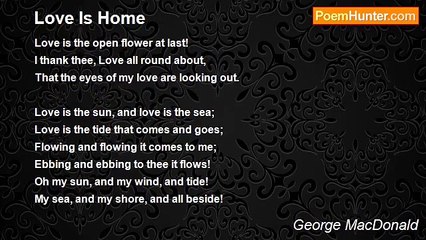 George MacDonald - Love Is Home