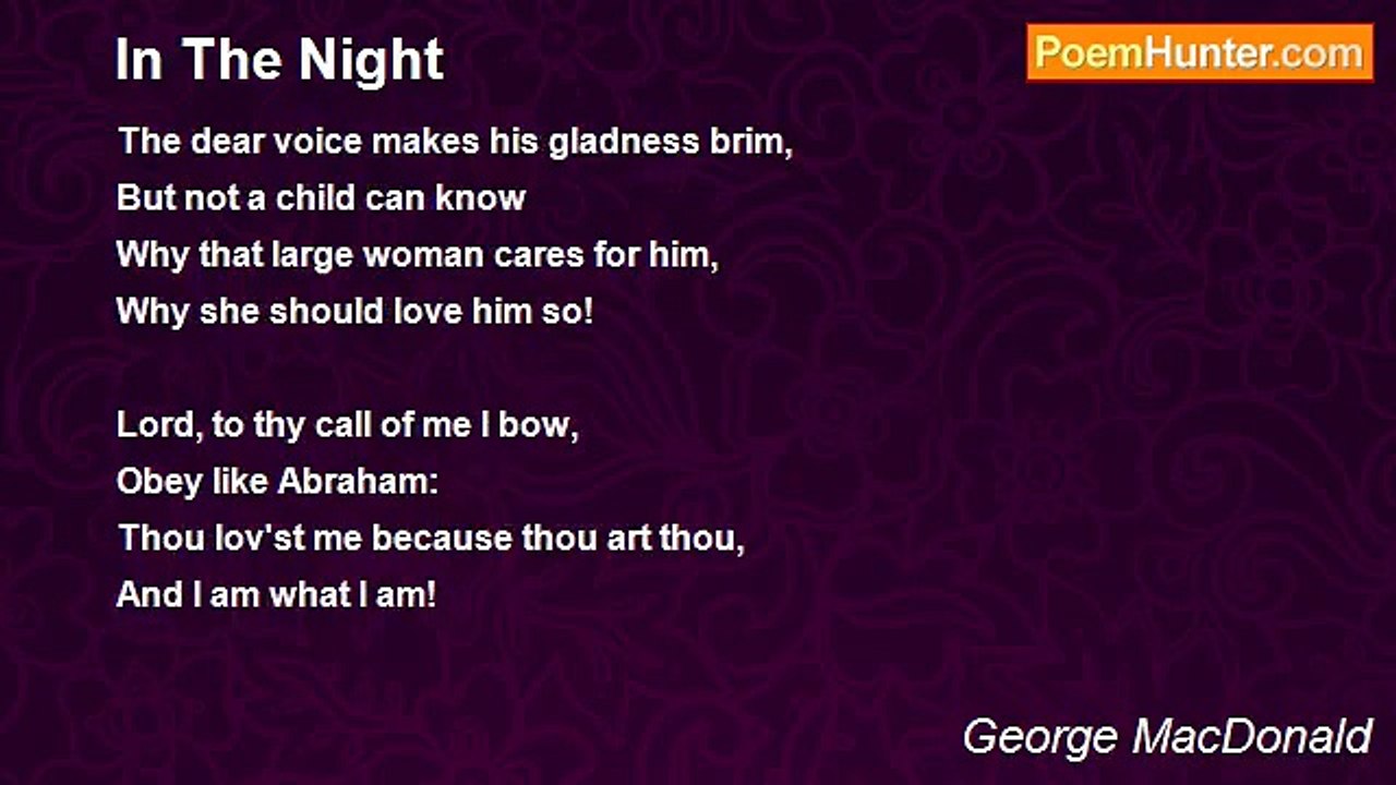 George MacDonald - In The Night